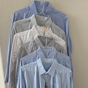 Italian Custom Tailored men’s dress shirt 16.5 32/33